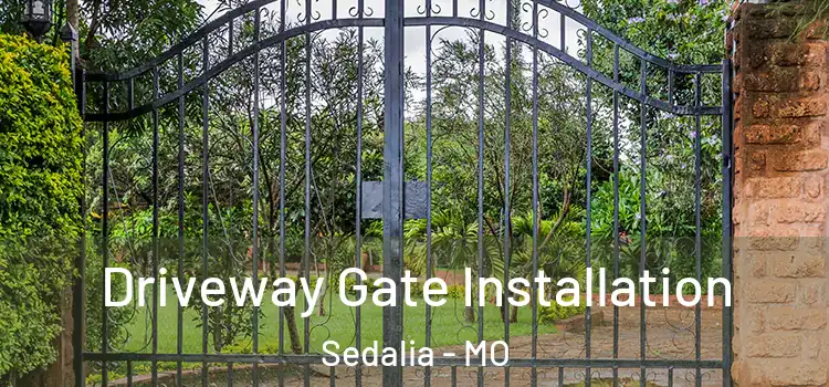 Driveway Gate Installation Sedalia - MO